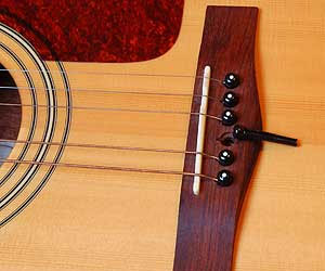 Acoustic Guitar String Pegs